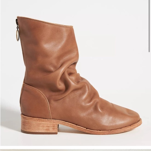 Beek ostrich slouch boot saddle brown - Picture 5 of 9